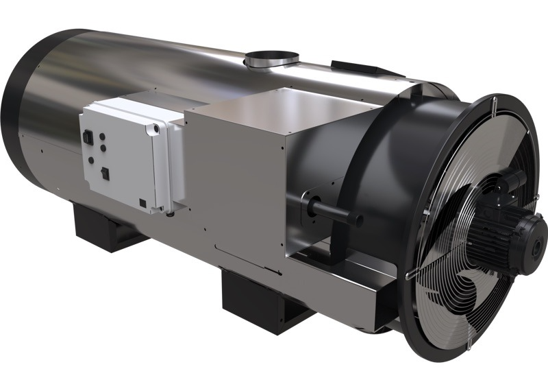 Теплогенератор з закритою камерою горіння