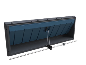 Wall-mounted supply valve